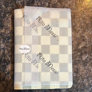 Rita Messi Cream Passport/Card Holder